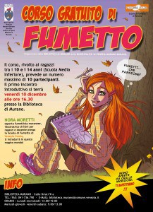 Corso Gratuito di Fumetto a Murano