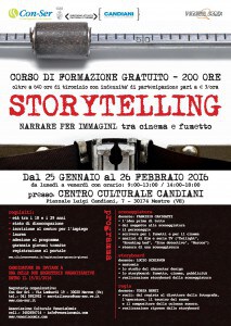 Corso Storytelling – Narrare per immagini