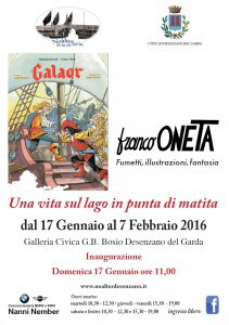 VCX segnala “FRANCO ONETA: FUMETTI, ILLUSTRAZIONI, FANTASIA”