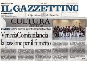Rassegna Stampa – Porte di Mestre Comics 2016