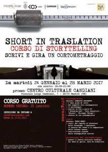 SHORT IN TRASLATION – CORSO DI STORYTELLING