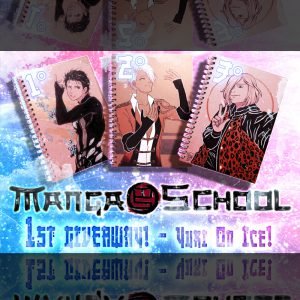 Giveaway di MangaSchool dedicato a YURI ON ICE!