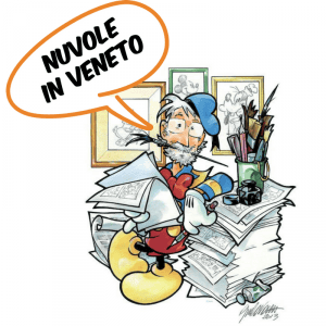 La 1° ed. del premio di “NUVOLE IN VENETO” a Giorgio Cavazzano